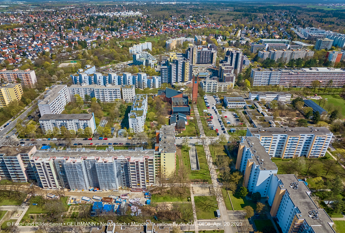 21.04.2023 - Maga-Großsanierung an der Kurt-Eisner-Straße in Neuperlach